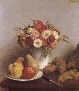 Henri Fantin-Latour Flowers and fruit Germany oil painting artist
